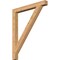 Ekena Millwork Traditional Block Smooth Bracket, Western Red Cedar, 3 1/2"W x 36"D x 44"H BKT04X36X44TRA05SWR - alternate 1